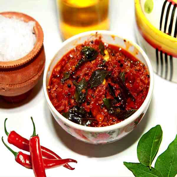 RED CHILLI PICKLE / PANDU MIRCHI